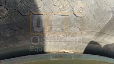 365/85R20 Michelin XZL Spare Tire on Combat Wheel 85% Tread